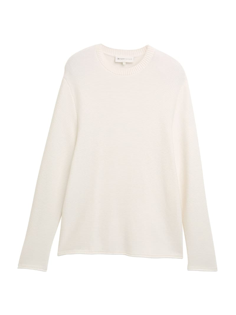 Tom Tailor Denim Gebreide Trui Relaxed Structuur voor heren