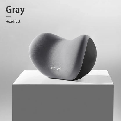 Memory Foam Car Neck & Lumbar Support Pillow