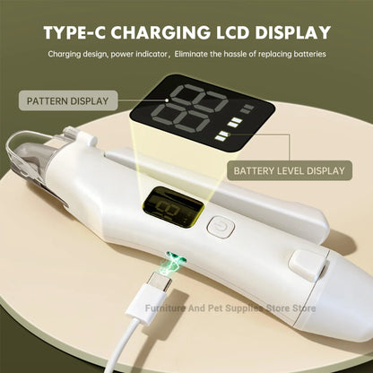 2 IN 1 Electric Pet Nail Trimmer | Comleet