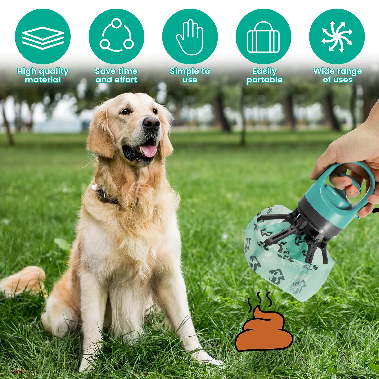 Portable Dog Poop Shovel | Comleet