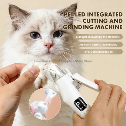 2 IN 1 Electric Pet Nail Trimmer | Comleet