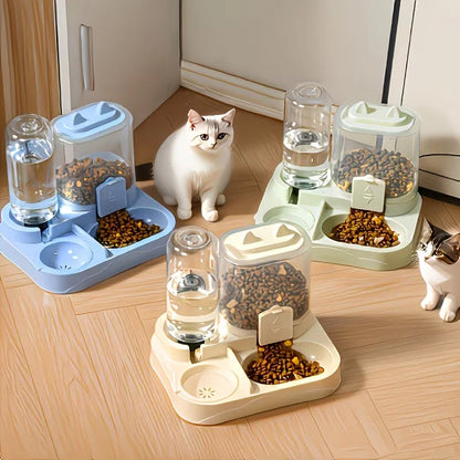 2-in-1 Pet Food & Water Dispenser | Comleet