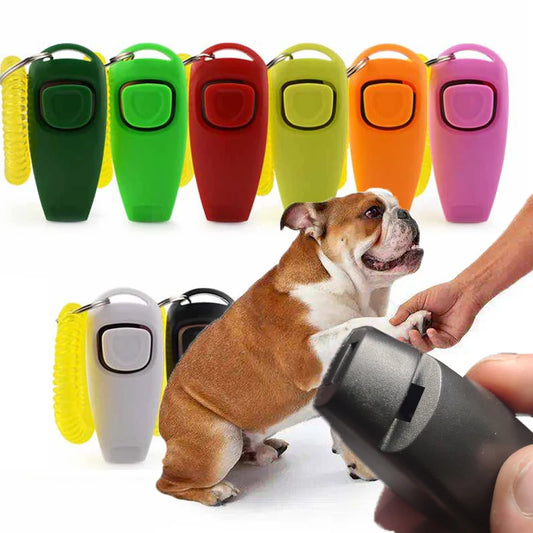 2 In 1 Pet Clicker & Training Whistle | Comleet