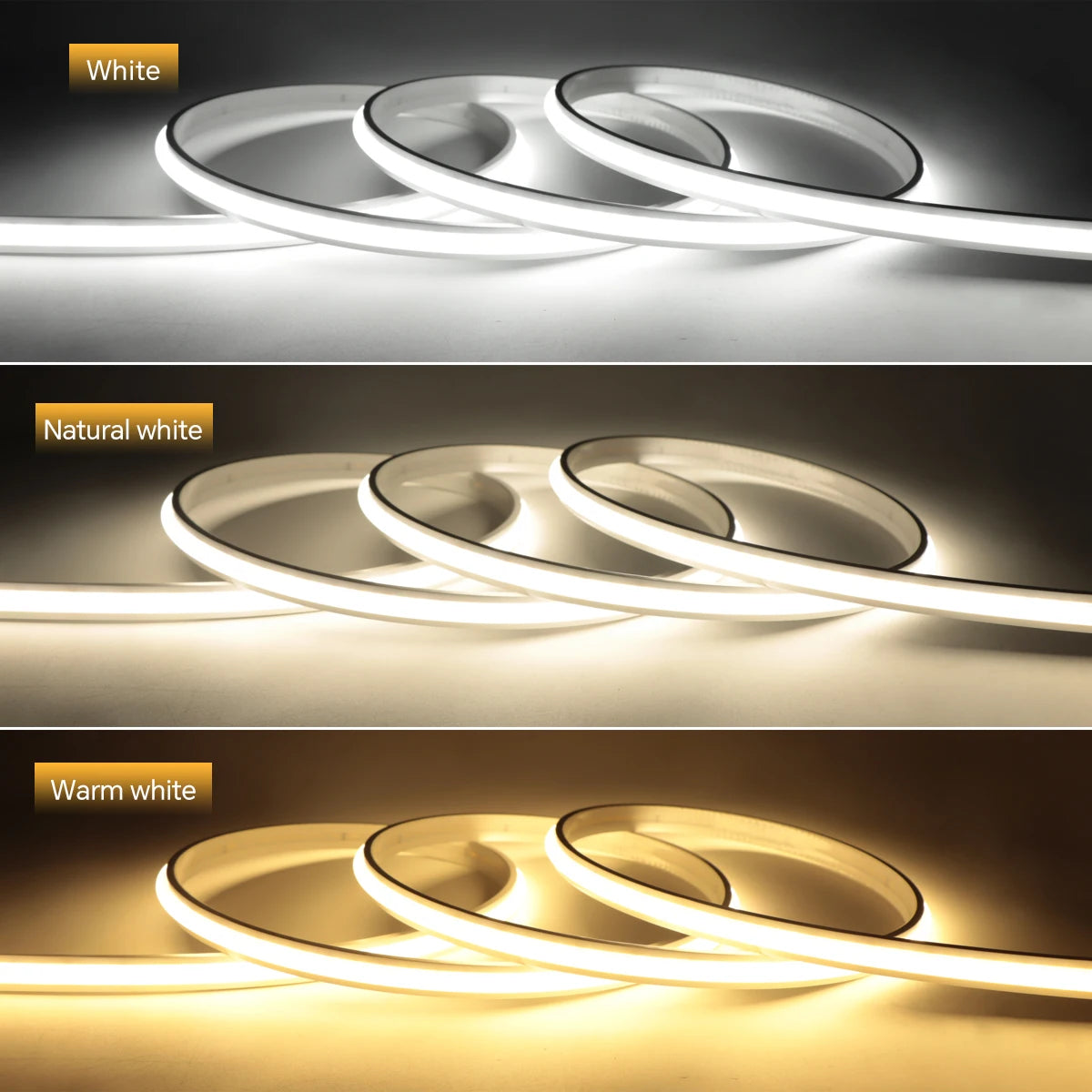 Smart PIR Motion Sensor COB LED Strip Light 24V