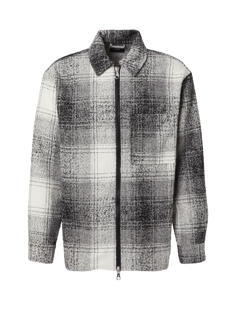 Jack & Jones Bouclé Overshirt Cover met Rits voor heren